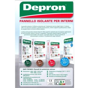 DEPRON 80x125cm Spessore 3mm *(1cf=20mq)